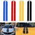 Fashion Concise Stripe Decals Car Front Cover Stickers Scratches Decoration Sticker black