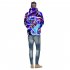 Fashion Cool Dragon Ball Super  Broly 3D Digital Printing Warm Hoodies for Women Men C style XL