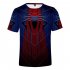 Fashion Cool Spiderman 3D Printing Summer Casual Short Sleeve T shirt for Men Women X S