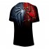 Fashion Cool Spiderman 3D Printing Summer Casual Short Sleeve T shirt for Men Women Q S