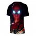 Fashion Cool Spiderman 3D Printing Summer Casual Short Sleeve T shirt for Men Women C XXL