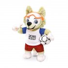 Fashion Creative 2018 Russia World Cup Mascot Plush Toy  without Gift Box 