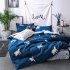 Fashion Double Sided Quilt Cover Pillow Cover Bed Sheet Bedding Set  Star Wars