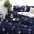 Fashion Double Sided Quilt Cover Pillow Cover Bed Sheet Bedding Set  Star Wars