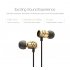 Fashion Full Metal Earphone In Ear Stereo Bass Headphones Gold
