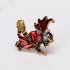 Fashion Funny Halloween Mop Witch Brooches High end Breastpin for Women AL440 A