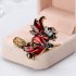 Fashion Funny Halloween Mop Witch Brooches High end Breastpin for Women AL440 A