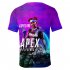 Fashion Game 3D Apex Legends Printing Short Sleeve T Shirt  Section C S