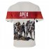 Fashion Game 3D Apex Legends Printing Short Sleeve T Shirt  Section A XL