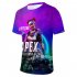 Fashion Game 3D Apex Legends Printing Short Sleeve T Shirt  N2 XXL