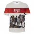 Fashion Game 3D Apex Legends Printing Short Sleeve T Shirt  N1 XXL