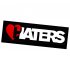 Fashion HATERS Letters Car Reflective Decals Decoration