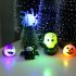 Fashion Halloween Led Light Up Rings Glow in the Dark for Halloween Party Supplies Trick or Treat Gift Set  Skeleton