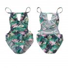 Fashion Kids One-piece Swimsuit Summer Casual Printing Sleeveless Swimwear For 1-6 Years Old Girls 205020 3-4Y 4T