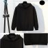Fashion Lil Peep Series Loose Men Women Hooded Sweatshirt A 4824 WY02 1 black M