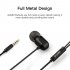 Fashion Metal In ear Earphones Stereo Noise Cancelling Headset