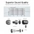 Fashion Metal In ear Earphones Stereo Noise Cancelling Headset