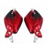 Fashion Motorcycle Refit Rear View Side Rearview Mirrors for Yamaha Suzuki Honda red