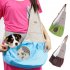 Fashion Portable Canvas Carrying Single Shoulder Bag for Small Pets Cat Dog Outdoor Use green 60 50 19cm