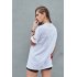 Fashion Portrait Printing Cotton Short sleeve T Shirt Round neck Soft Tops