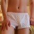 Fashion Printing Cotton Boxer For Men Breathable Loose Underwear Multi color Middle Waist Casual Shorts navy blue star M