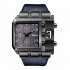 Fashion Rectangle Watch Quartz Movement Casual Wristwatch  blue