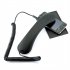 Fashion Retro Phone Handset Mic Telephone Cell Phone Handset Receiver External Headset For Office Universal blue