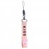 Fashion Silicone Detachable Lanyard Cute Mobile Phone Hanging Rope Random Color Light blue
