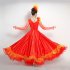 Fashion Spanish Bullfight Dance Dress Show Large Hem Chorus Dress