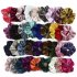 Fashion Velvet High Elastic Band Ladies Solid Color Hair Band  8