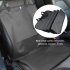 Fashion Waterproof Front Seat Cover Cushion Protector for Pet Dog black