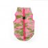 Fashion Winter Warm Green Camouflage Puppy Pet Dog Clothes Harness Vest Jacket Coat Pets Clothing XS
