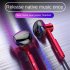Fashion Wire controlled Earphone 3 5mm Round Hole Headset Subwoofer Music Gaming Headphone With Microphone A601 black