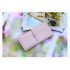 Fashion Women PU Leather Lady Girl Handbag Wallet Button Clutch Card Case Coin Bag Hand Bag Valentine s Day Gifts gray