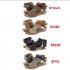 Fashion Women Sandals Large Size High Strength Denim Shoes for Summer blackXS7Z