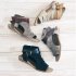 Fashion Women Sandals Large Size High Strength Denim Shoes for Summer brown2J7P