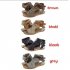 Fashion Women Sandals Large Size High Strength Denim Shoes for Summer brown2J7P