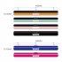 Fashionable Colors Yoga Headband Silicone Anti skid Strip Non slip Sweatproof Breathable Sports Hairband For Fitness Running Orange
