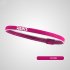 Fashionable Colors Yoga Headband Silicone Anti skid Strip Non slip Sweatproof Breathable Sports Hairband For Fitness Running Orange