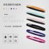 Fashionable Colors Yoga Headband Silicone Anti skid Strip Non slip Sweatproof Breathable Sports Hairband For Fitness Running Orange