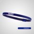 Fashionable Colors Yoga Headband Silicone Anti skid Strip Non slip Sweatproof Breathable Sports Hairband For Fitness Running Orange