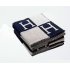 Fashionable Comfortable H pattern Wool Cashmere Plaid Blanket 130 180cm Soft Warm Blanket Bed Sheet for Sofa Car Travel Gray