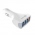 Fast 3 0 Type C USB C Car Charger Charging Cable for Huawei P30 P20 Pro white