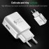 Fast Charger 1 2 m USB Type C Cable Travel Adapter EU US Note8 S9 S8 C5 C7 C9 Pro Devices black