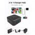 Fast Charger 3 in 1 Charger Hub for Nintendo Switch Lite Converter HDMI Compatible TV UK Plug