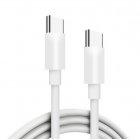 Fast Charger Type C to Type C Fast Charging Cable for <span style='color:#F7840C'>Huawei</span> P30 P20 Pro Lite Mate20 1 meter