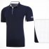 Fast Dry Breathable Golf Clothes Male Short Sleeve T shirt Polo Shirt Navy XL