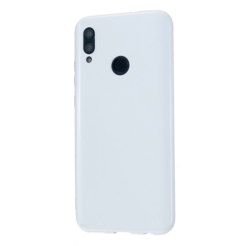 For HUAWEI Honor 10 Lite/P Smart/P Smart-Z 2019 Cellphone Shell Simple Profile Soft TPU Phone Case  Milk white