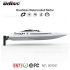 Fast RC Boat Remote Control Boat Remote Controlled Boat With Built in Rechargeable Battery USB Charger Controller white