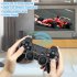 Fast Response No Delay Wireless  Gamepad Double Vibration Shock Joypad Usb Pc Game Controller Compatible For Sony Ps2 Console Joystick black